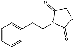 3-phenethyloxazolidine-2,4-dione 结构式
