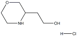 2-(Morpholin-3-yl)ethanol hydrochloride Structure