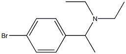 1-(4-溴苯基)-N,N-二乙基乙胺, 85345-80-8, 结构式