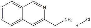 异喹啉-3-基甲胺盐酸盐, 1628557-04-9, 结构式