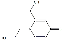 1-(2-Hydroxyethyl)-2-hydroxyMethyl-4-pyridone Structure