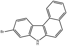 9-溴-7H-苯并[C]咔唑 结构式
