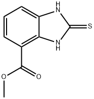 Methyl 2-Mercapto-1H-benzo[d]iMidazole-4-carboxylate Structure