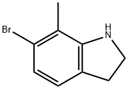 6-broMo-7-Methyl-indoline Structure