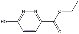 6-羟基哒嗪-3-甲酸乙酯, , 结构式