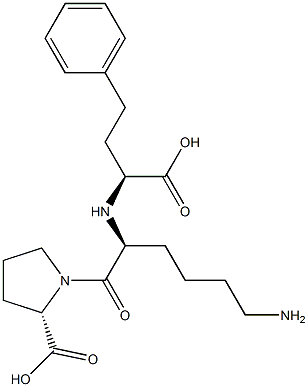 赖诺普利杂质E, , 结构式