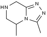 3,5-diMethyl-5,6,7,8-tetrahydro-[1,2,4]triazolo[4,3-a]pyrazine Structure
