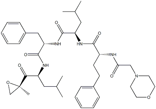 (S)-4-Methyl-N-((R)-1-(((S)-4-Methyl-1-((R)-2-Methyloxiran-2-yl)-1-oxopentan-2-yl)aMino)-1-oxo-3-phenylpropan-2-yl)-2-((R)-2-(2-MorpholinoacetaMido)-4-phenylbutanaMido)pentanaMide