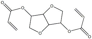 Acrylic acid 6-acryloyloxy-hexahydro-furo[3,2-b]furan-3-yl ester Structure