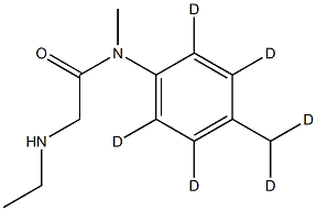 Monoethylglycinexylidide -d6