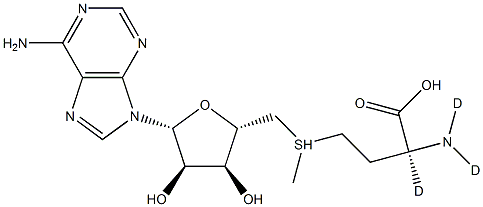 S-Adenosyl-L-Methionine-d3 Struktur
