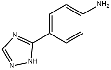 4-(4H-1,2,4-三唑-3-基)苯胺, 4922-51-4, 结构式