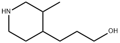 3-(3-Methylpiperidin-4-yl)propan-1-ol Structure