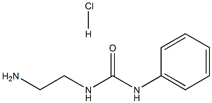 1-(2-氨基乙基)-3-苯基脲盐酸盐 结构式
