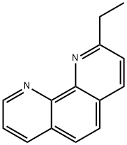 2-エチル-1,10-フェナントロリン 化学構造式
