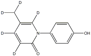 N -(4羟苯基)5-甲基-2-1H-吡啶酮-D5