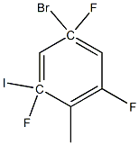 2-碘-4-溴三氟甲苯, , 结构式