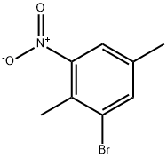 1-broMo-2,5-diMethyl-3-nitrobenzene Struktur