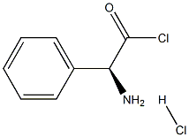 (R)-(-)-2-Phenylglycine Chloride HCl Structure