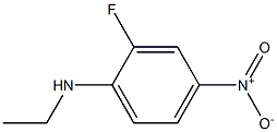 N-ethyl-2-fluoro-4-nitroaniline Structure