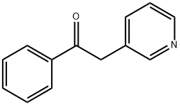 1-苯基-2-(吡啶-3-基)乙-1-酮 结构式