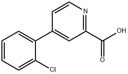 4-(2-chlorophenyl)picolinic acid Structure
