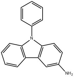 9-phenyl-carbazol-3-amine, 1318253-36-9, 结构式