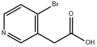 2-(4-bromopyridin-3-yl)acetic acid Struktur