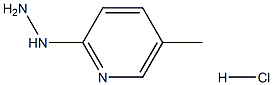 2-hydrazinyl-5-methylpyridine hydrochloride Structure