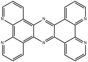 tetrapyrido[3,2-a:2',3'-c:3'',2''-h:2''',3'''-j]phenazine 结构式