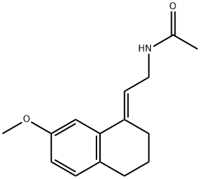 (E)-N-(2-(7-methoxy-3,4-dihydronaphthalen-1(2H)-ylidene)ethyl)acetamide Structure