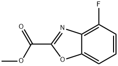 methyl 4-fluoro-1,3-benzoxazole-2-carboxylate Structure