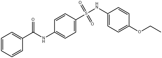N-(4-{[(4-ethoxyphenyl)amino]sulfonyl}phenyl)benzamide Structure