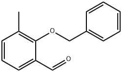2-(Benzyloxy)-3-methylbenzaldehyde Structure