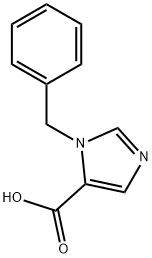 1-Benzylimidazole-5-carboxylic Acid Struktur