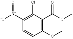 Methyl 2-Chloro-6-Methoxy-3-Nitrobenzoate Structure