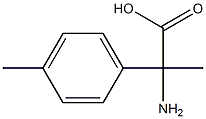 a-Amino-a,4-dimethylbenzeneacetic acid Structure