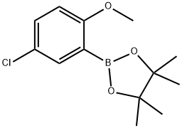 5-Chloro-2-methoxyphenylboronic acid pinacol ester Structure