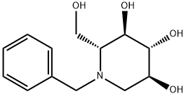 (2R,3R,4R,5S)-1-benzyl-2-(hydroxymethyl)piperidine-3,4,5-triol Struktur