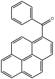 1-苯甲酰基芘, 7376-03-6, 结构式