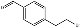 Benzaldehyde, 4-(2-bromoethyl)- Structure