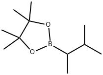 4,4,5,5-tetramethyl-2-(3-methylbutan-2-yl)-1,3,2-dioxaborolane Structure