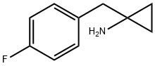 1-(4-氟苄基)环丙-1-胺 结构式