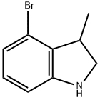4-bromo-3-methylindoline Structure