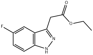 5-fluoro-1H-Indazole-3-acetic acid,ethyl ester