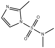 N,N-dimethyl-2-methylimidazole-1-sulphonamide 结构式