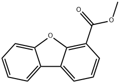 二苯并呋喃-4-甲酸甲酯 结构式