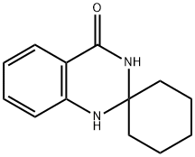 1H-SPIRO[CYCLOHEXANE-1,2-QUINAZOLIN]-4(3H)-ONE Struktur