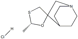 trans-Cevimeline Hydrochloride Structure