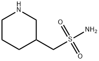 哌啶-3-基甲磺酰胺 结构式